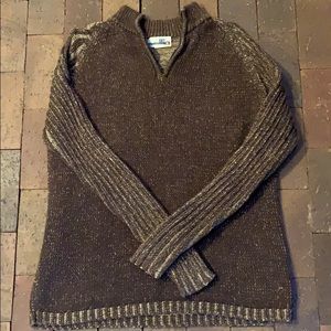 Men’s 1/4 zip dress sweater